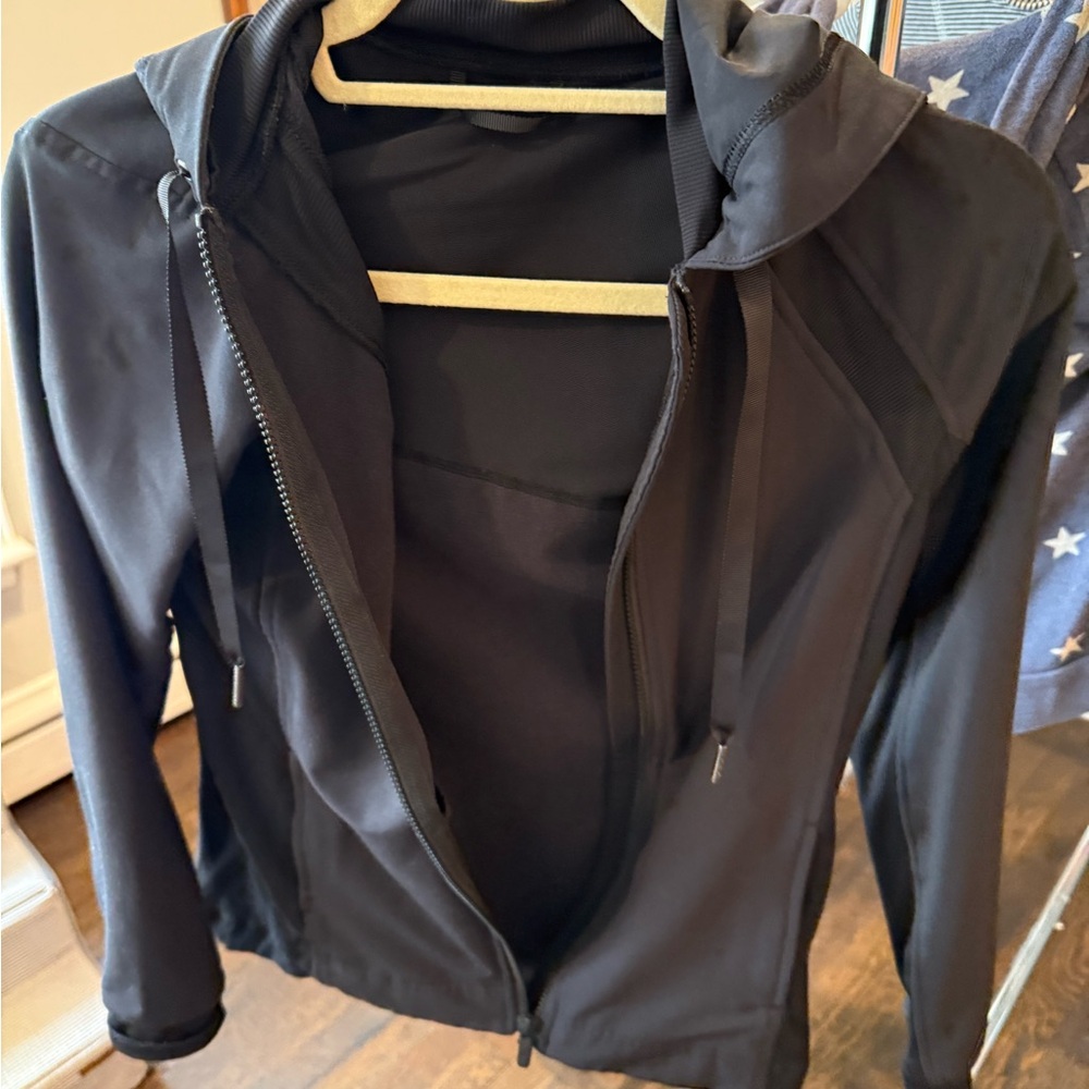 Black Zip-Up Lululemon Hoodie